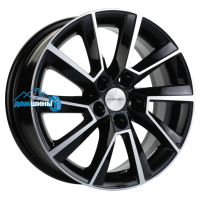 Комплект литых дисков Khomen Wheels KHW1507 (Aveo) 6x15/5x105 ET39 D56.6 black-fp